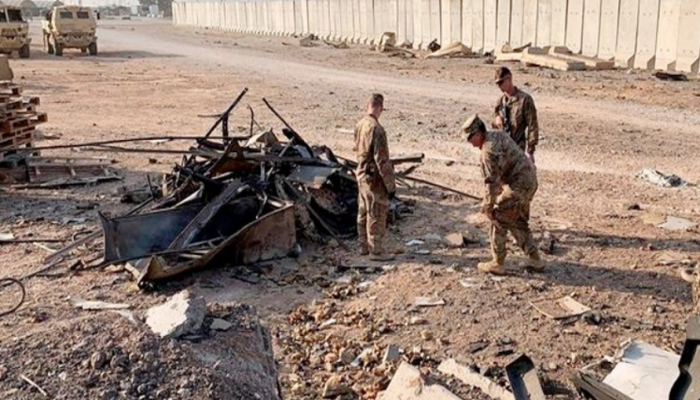 ফের ইরাকে মার্কিন ঘাঁটিতে ড্রোন হামলা