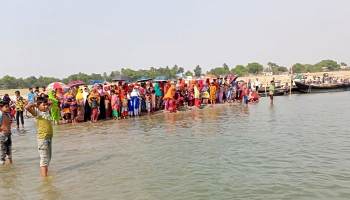 গোদাগাড়ীতে পদ্মায় তলিয়ে গেছে ২ শিশু