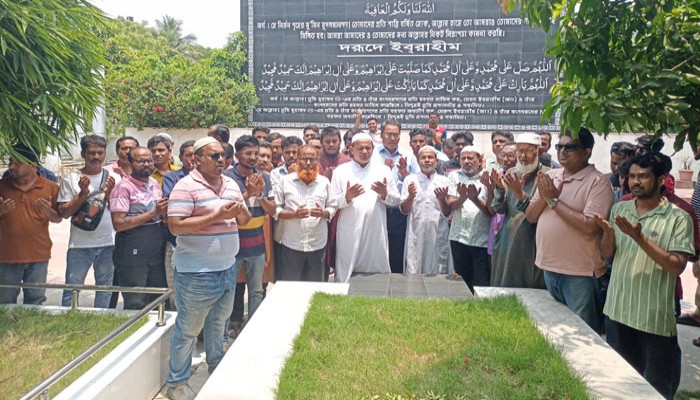 প্রতিক পেয়েই প্রচারণায় চেয়ারম্যান প্রার্থী ওয়াজেদ আলী খাঁন