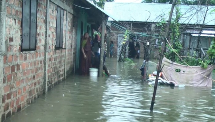 সুনামগঞ্জে বন্যা পরিস্থিতির অবনতি, শতাধিক গ্রাম প্লাবিত