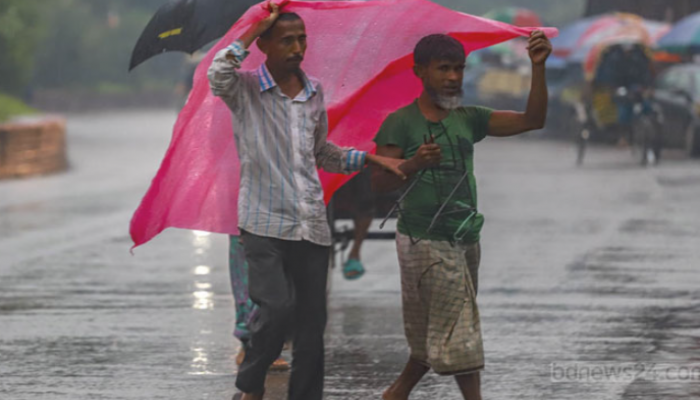 যেসব বিভাগে বৃষ্টি হতে পারে আজ