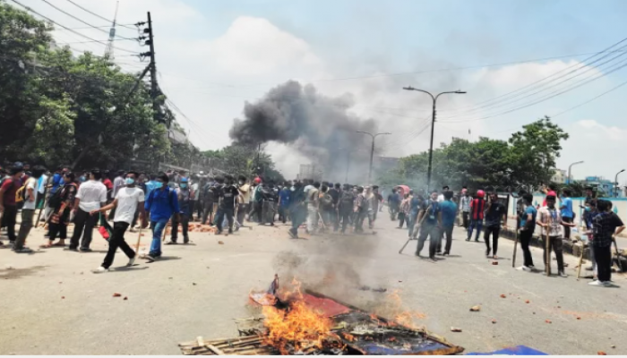 কোটা সংস্কার আন্দোলনে সহিংসতায় আন্তর্জাতিক চাপে সরকার