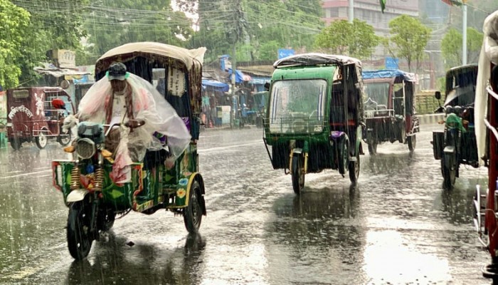 রাজশাহীতে মৌসুমের রেকর্ড বৃষ্টিপাত