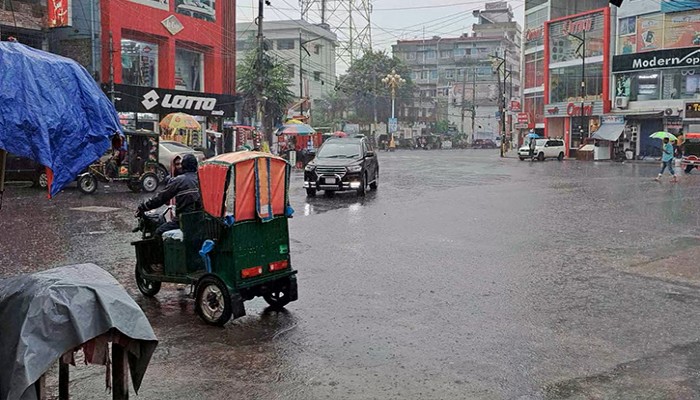 রাজশাহীতে ৩ দিনে ১২৫ মিলিমিটার বৃষ্টিপাত