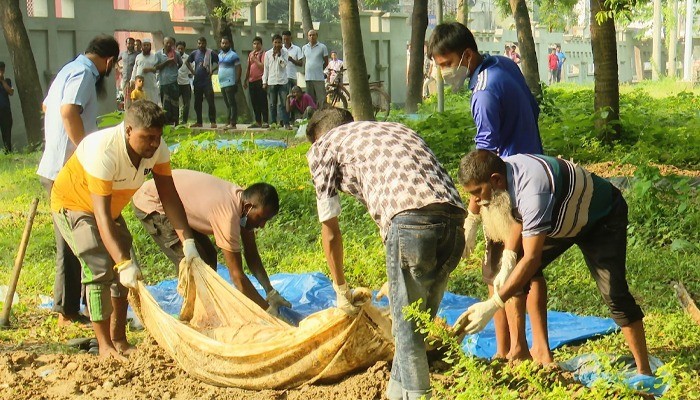 রাজশাহীতে আন্দোলনে নিহত শিক্ষার্থীর মরদেহ ৭২ দিন পর উত্তোলন