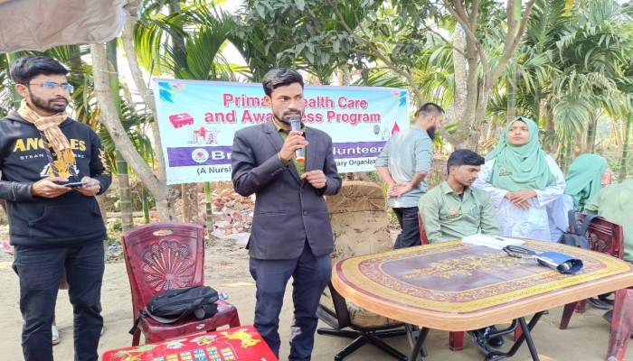 মাদরাসা ও স্কুলের শিক্ষক-শিক্ষার্থীদের ফ্রি স্বাস্থ্যসেবা দিলো ব্রাইট লাইফ ভলান্টিয়ার্স