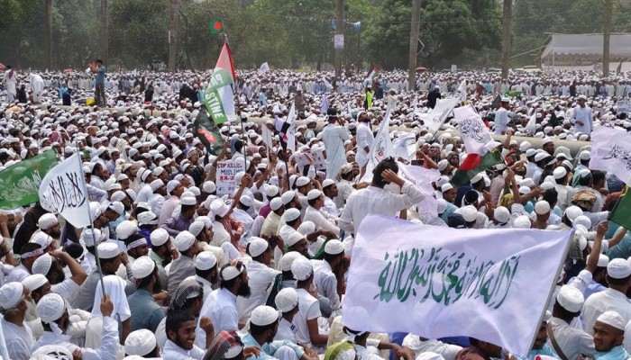 কেমন বাংলাদেশ গড়তে চায়, মহাসমাবেশ থেকে জানাল হেফাজত