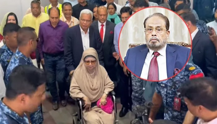 খালেদা জিয়া দেশে ফেরায় আনন্দিত জাতীয় পার্টি