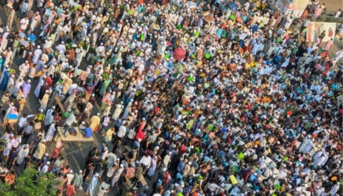 শাহবাগে গণজমায়েত শুরু