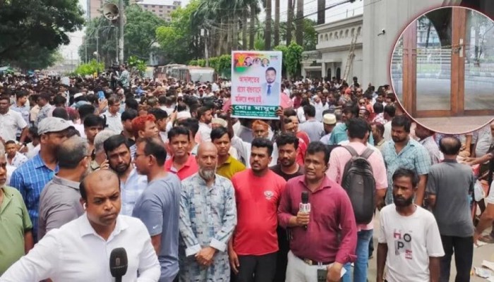 আগামীকাল নগর ভবনে ‘ব্লকেড’ কর্মসূচি ঘোষণা
