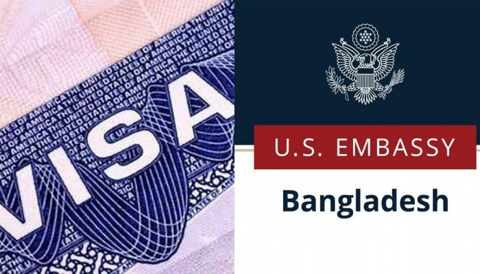ভিসা নিয়ে যে বার্তা দিল ঢাকার মার্কিন দূতাবাস