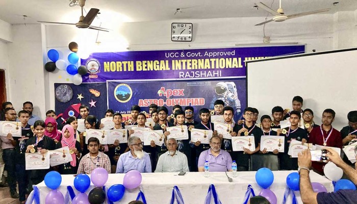 অ্যাস্ট্রো অলিম্পিয়াড: রাজশাহীতে জয়জয়কার রংধনুর