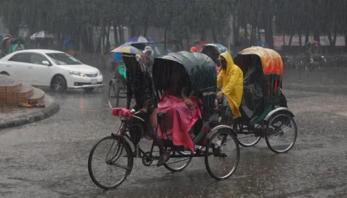 রাজধানীসহ তিন বিভাগে বেশি বৃষ্টির আভাস