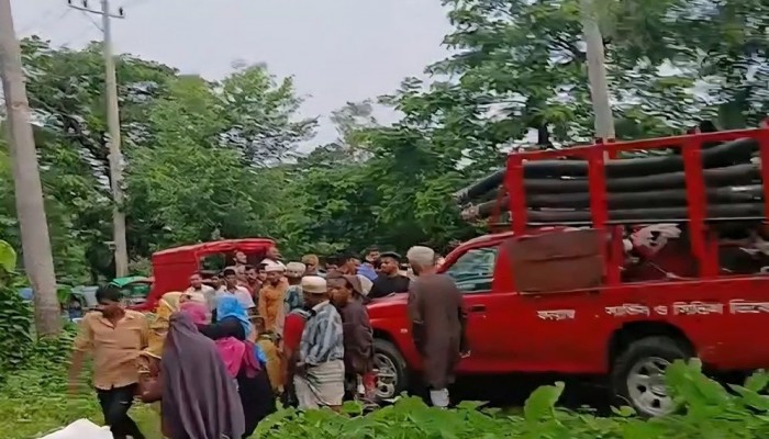 প্রবাসীকে আনতে গিয়ে সড়ক দুর্ঘটনায়  প্রাণ গেল একই পরিবারের ৭ জনের