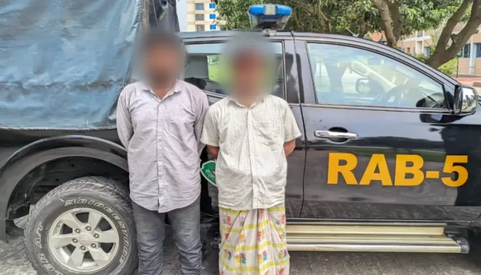 রাজশাহীর ওয়াজেদ হত্যার দুই আসামী নাটোরে গ্রেফতার