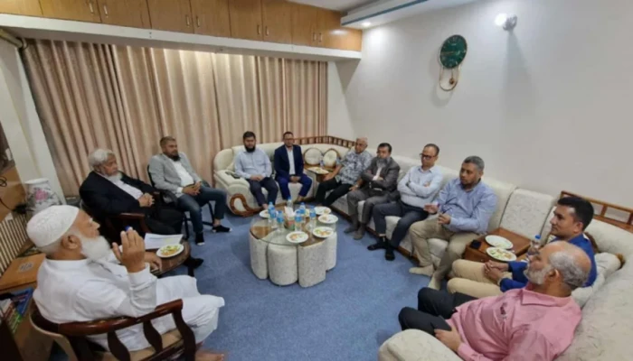 জামায়াত আমিরের সঙ্গে শিল্পমালিকদের সৌজন্য সাক্ষাৎ