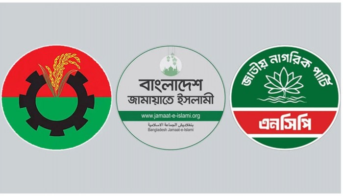 বিএনপির ভোট ৪১.৩ শতাংশ, জামায়াতের ৩০.৩ ও এনসিপির ৪.১০