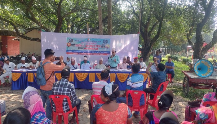 রাণীশংকৈলে আন্তর্জাতিক দুর্যোগ প্রশমন দিবস পালিত