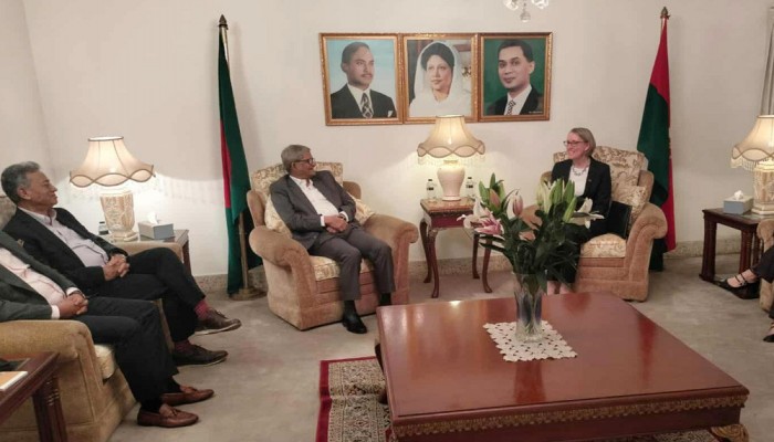 মির্জা ফখরুলের সঙ্গে ব্রিটিশ হাইকমিশনারের সাক্ষাৎ