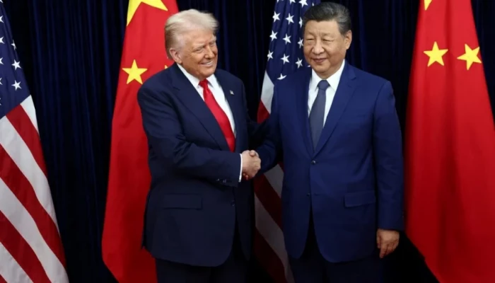 দক্ষিণ কোরিয়ার বুসানে ট্রাম্প ও শি’র বৈঠক শুরু