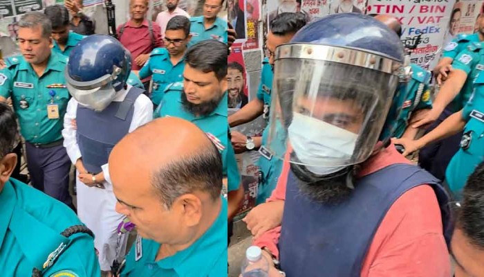 নতুন মামলায় দেখানো হলো গ্রেপ্তার নজরুল-আরিফকে