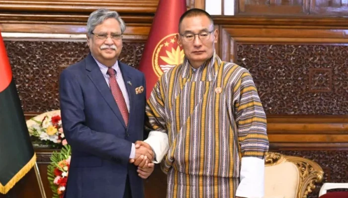 রাষ্ট্রপতির সঙ্গে ভুটানের প্রধানমন্ত্রীর সাক্ষাৎ