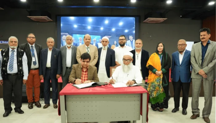 সাউথইস্ট বিশ্ববিদ্যালয় ও আমানত শাহ গ্রুপের মধ্যে সমঝোতা স্মারক স্বাক্ষর