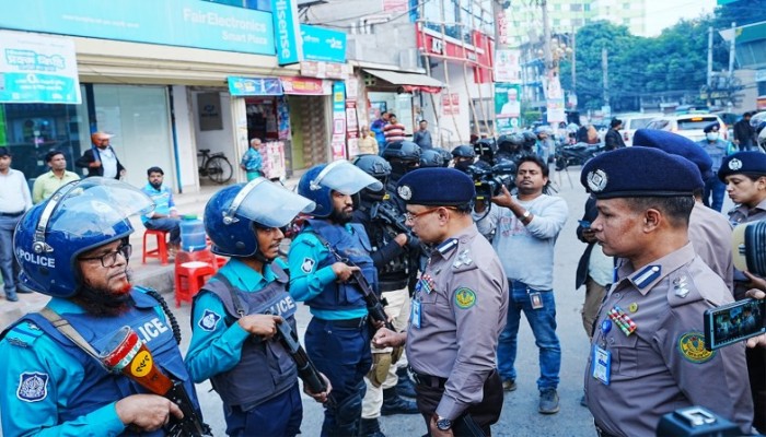 রাজশাহীতে আরএমপির বৃহৎ ফোর্স মোবিলাইজেশন ড্রিল অনুষ্ঠিত