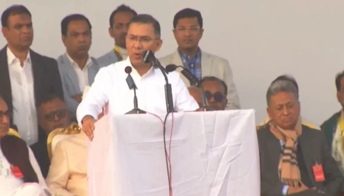 শহীদ ওসমান হাদি চেয়েছিলেন এদেশের মানুষের অর্থনৈতিক অধিকার ফিরে পাক: তারেক রহমান