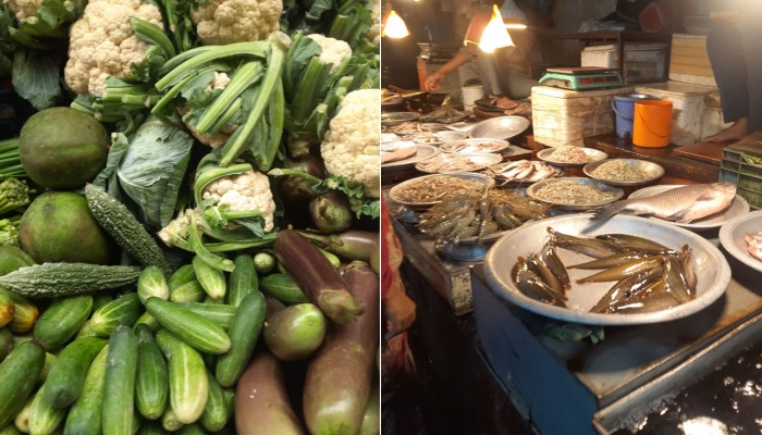 শীতের ছোঁয়া সবজির বাজারে, বাড়তি দামেই মাছ