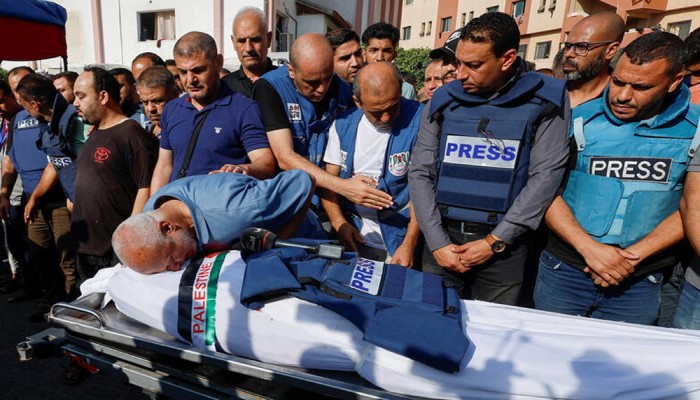 ফিলিস্তিনি সাংবাদিকদের পরিবারকে লক্ষ্যবস্তু করছে ইসরায়েল