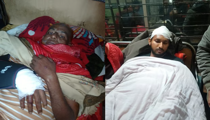 রাজশাহীতে ১৮টি কম্বল নিয়ে মারামারি করে বিএনপির ১৩ জন আহত