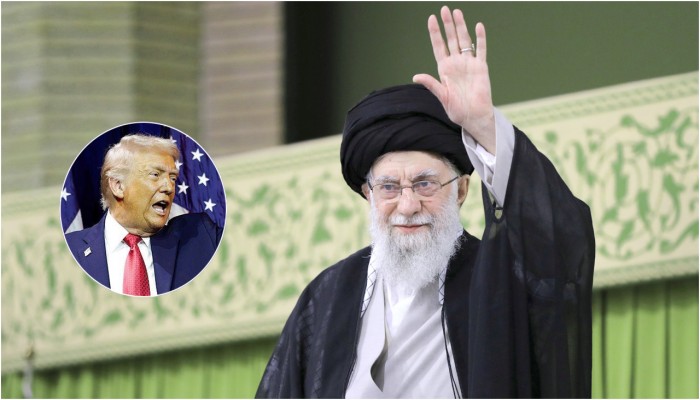 ট্রাম্পের উৎখাতের হুমকির মুখেও অনড় খামেনি, বললেন ‘পিছু হটব না’