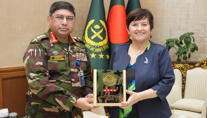 সেনাপ্রধানের সঙ্গে চেক প্রজাতন্ত্রের রাষ্ট্রদূতের সাক্ষাৎ