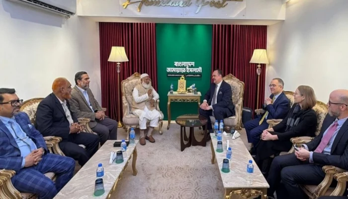জামায়াত আমিরের সঙ্গে যুক্তরাষ্ট্রের রাষ্ট্রদূতের সাক্ষাৎ