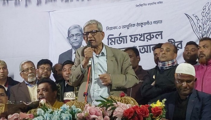 বিএনপির মধ্যে উগ্রতা নেই, প্রতিশোধ নেই : মির্জা ফখরুল