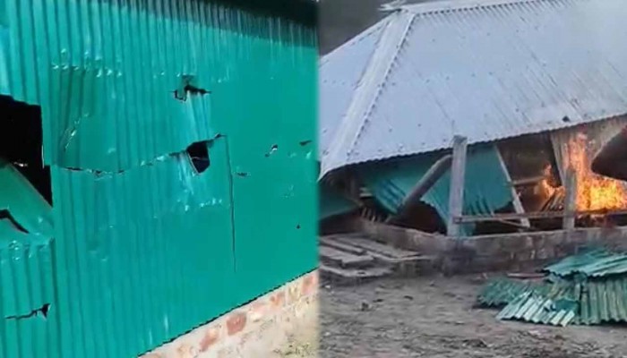 টাঙ্গাইলে জামায়াতের অফিসে আগুন