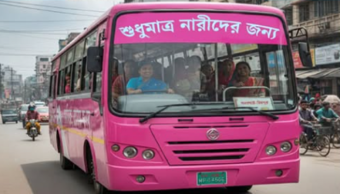 রাজধানীতে ৬ মাসের মধ্যে নারীদের জন্য বাস নামানোর নির্দেশ প্রধানমন্ত্রীর