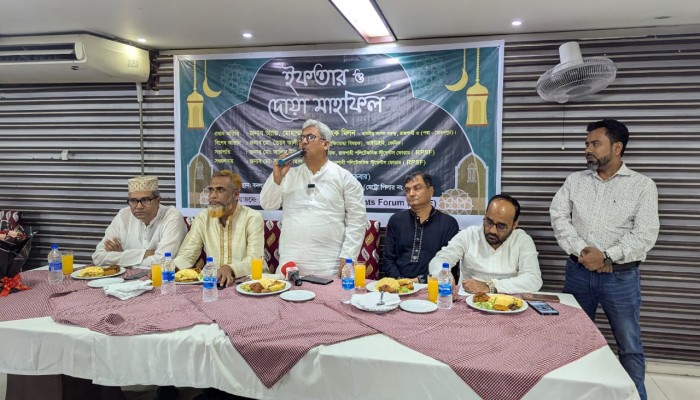 রাজশাহী পলিটেকনিক স্টুডেন্টস ফোরামের উদ্যোগে ইফতার ও দোয়া মাহফিল অনুষ্ঠিত