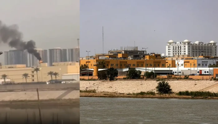 ইরাকে মার্কিন দূতাবাসে ক্ষেপণাস্ত্র হামলা