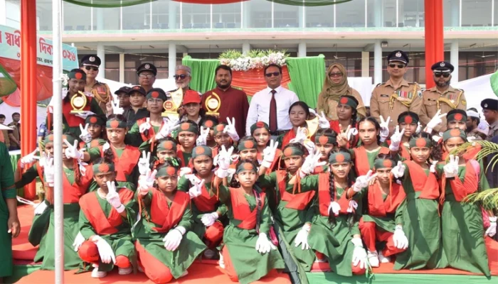 রাজশাহীতে বর্ণাঢ্য আয়োজনে মহান স্বাধীনতা দিবস উদযাপিত