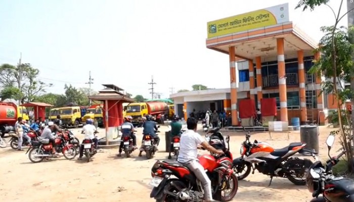 রাজশাহীতে ডিজেল সংকট: চাপে কৃষি ও ব্যবসা খাত