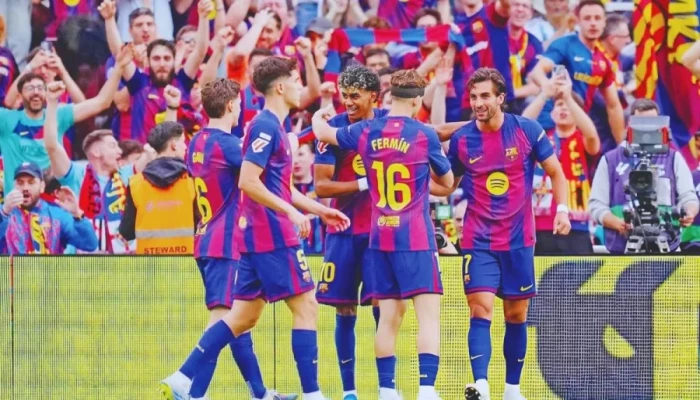 ইয়ামালের চোটের দিনে জয় পেল বার্সা