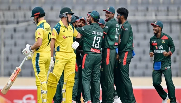 অজিদের বিপক্ষে ইতিহাস গড়ে জিতলো বাংলাদেশ