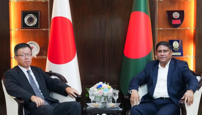 প্রধানমন্ত্রীর প্রতিরক্ষা উপদেষ্টার সঙ্গে জাপানের রাষ্ট্রদূতের সৌজন্য সাক্ষাৎ