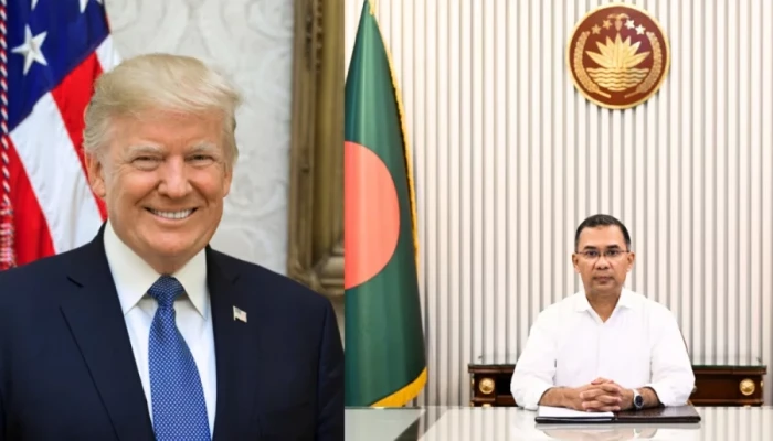 ট্রাম্পকে শুভেচ্ছা জানিয়ে প্রধানমন্ত্রী তারেক রহমানের চিঠি