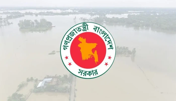 বন্যায় সরকারের মানবিক সহায়তা নগদ ৫ কোটি ১৫ লাখ টাকা