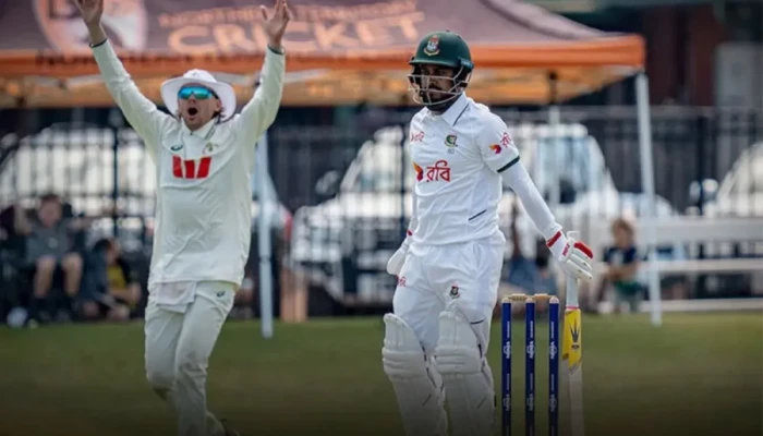৫৪ রানে অলআউট হয়ে ইনিংস ব্যবধানে হারল বাংলাদেশ