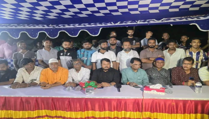 মন্দিরের নিজস্ব জমি ক্রয়, রাসিক প্রশাসক রিটনের উপস্থিতিতে মহোৎসব