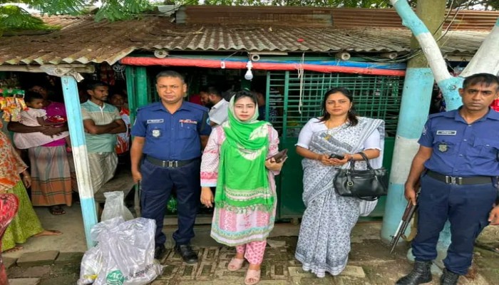 দুর্গাপুরে সার আইন লঙ্ঘনে ভ্রাম্যমাণ আদালতে ২০ হাজার টাকা জরিমানা